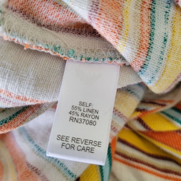 Est. 1946 Sleeveless Button-Down Striped Tunic Dress (Size 18/20W) - Picture 6 of 7